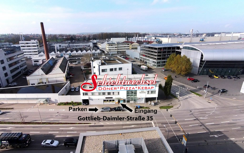 Das Neckarsulmer Schichtwechsel aus der Luft
